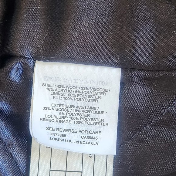 J. Crew Lodge Coat in Speckled Boucle with Italian Wool - Picture 7 of 16